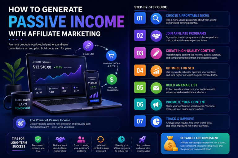How to Generate Passive Income With Affiliate Marketing